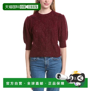 Sleeve Puff Cable Blend 自营Autumn Wool Cashmere