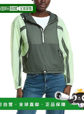 自营Spyder Boulder Lite Anorak - Green 奥莱直发美国冲锋衣