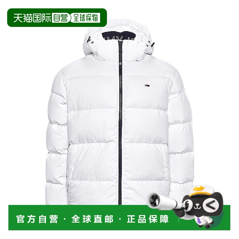 自营tommy jeans白色衬垫夹克-白色 【美国奥莱】直发