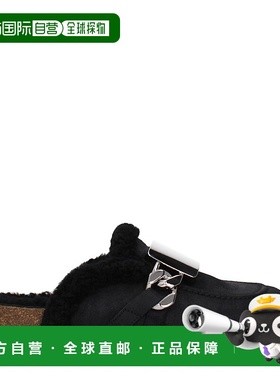 自营 Jw Anderson Leather Men's Slipper - black 美国奥莱直发