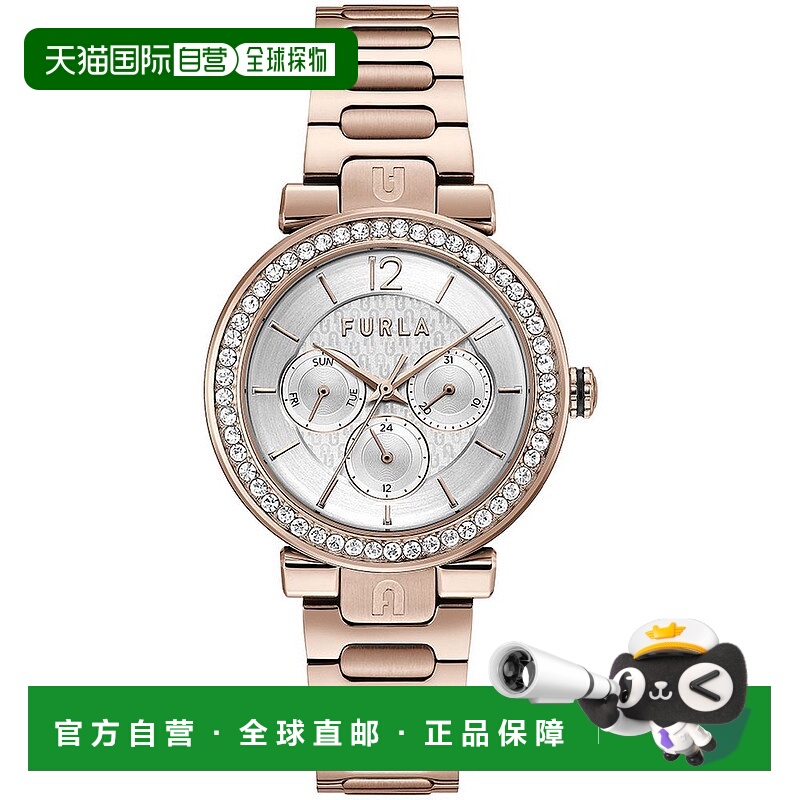 自营Furla Stainless Steel Dress Women's Watch - multicolor
