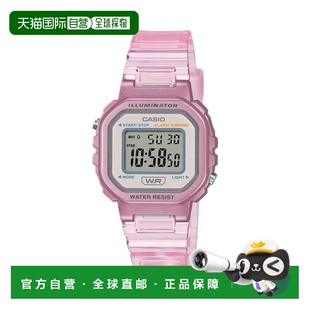 自营Casio Women's Transparent Pink Digital Watch - LA-20WHS-