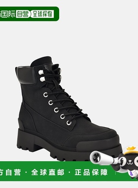 自营guessFillin Hiker Booties - black 001 美国奥莱直发厚底鞋
