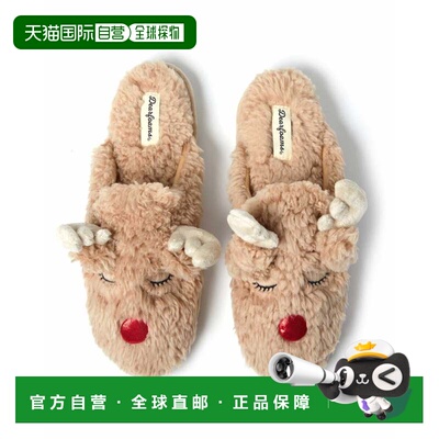 自营Dearfoams Women's Shay Novelty Holiday Scuff Slipper - l