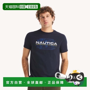 自营Nautica Mens International Graphic T-Shirt - navy seas