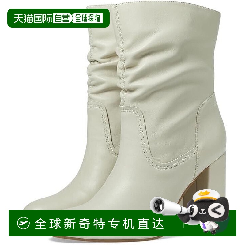 自营 Steve Madden Vector VECT01S1女式8.5骨皮革中筒靴FZP181（