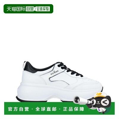 【美国直邮】HOGAN女士休闲鞋平底圆头真皮潮流时尚 透气百搭女鞋