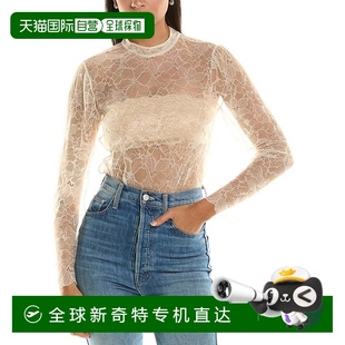 美国奥莱 自营 白色 denimFRAME牛仔立领衬衫 直发 frame
