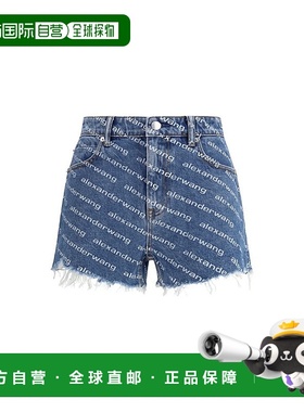 自营Alexander Wang Bite女式短裤-蓝色 美国奥莱直发