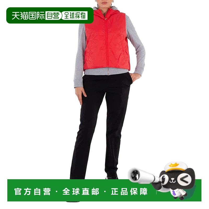 自营 Save The Duck Jack Red Tais Hooded Vest - jack red 美国