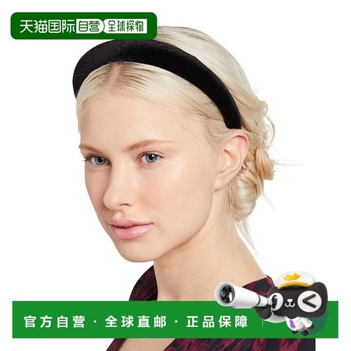 1h可退 【美国直邮】Jennifer Behr Tori 天鹅绒加绒发带  帽子