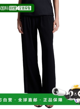 自营 A.L.C.Chase羊毛混纺Tux长裤-黑色 美国奥莱直发新款休闲裤