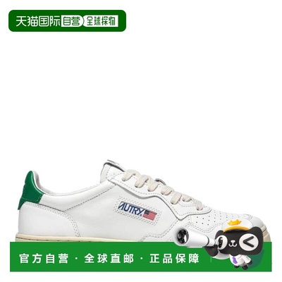 自营Autry Medalist Leather Low-Top Sneakers - leat/leat whit
