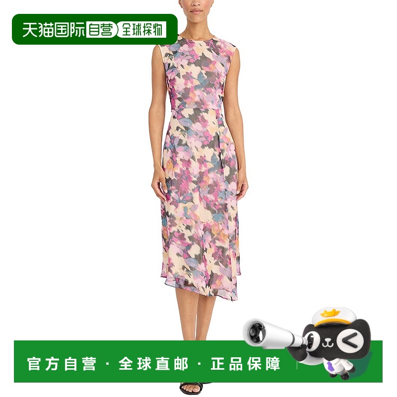 自营 Maggy London Midi连衣裙-紫色 美国奥莱直发