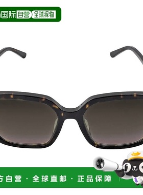 自营Jimmy Choo Brown Gradient Square Ladies Sunglasses KARLY