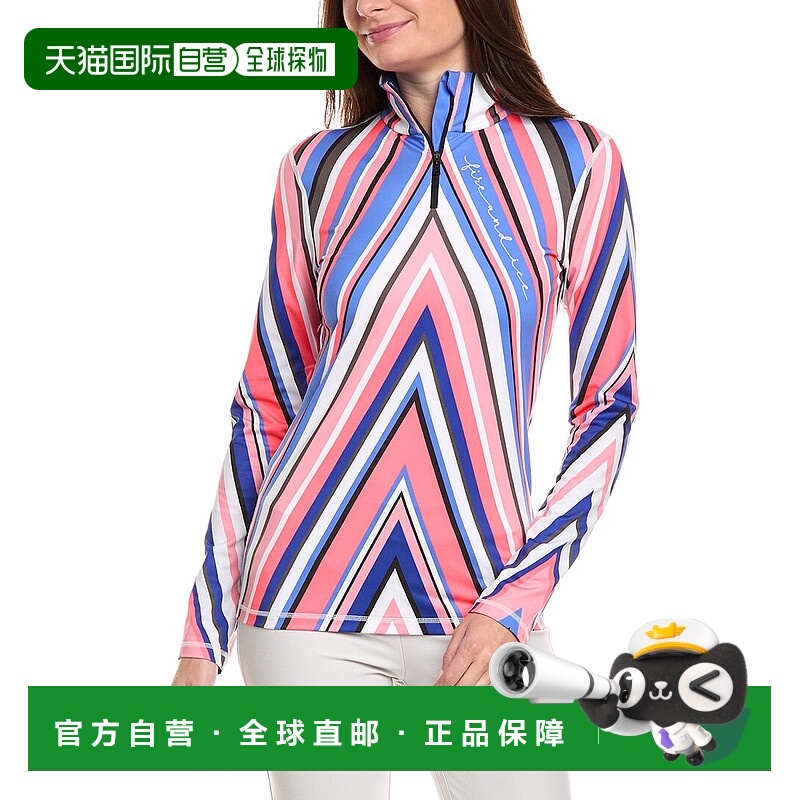 自营Bogner Ilvy3 1/4-Zip Pullover - blue 美国奥莱直发