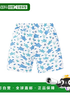 自营 JoJo Maman Bebe Turtle 游泳短裤 - 蓝色 美国奥莱直发