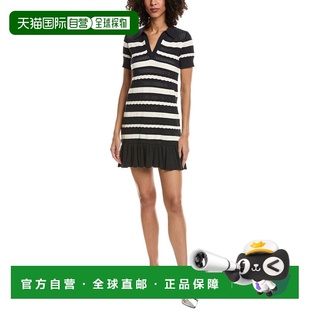 自营cinq a septCinq à Sept Clementine Knit Polo Dress - blu