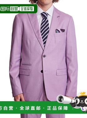 自营 paisley & gray佩斯利和灰色阿什顿峰夹克-紫色 美国奥莱直