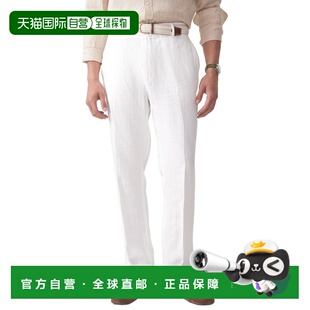 自营J.McLaughlin White Oxford Pant - white 美国奥莱直发