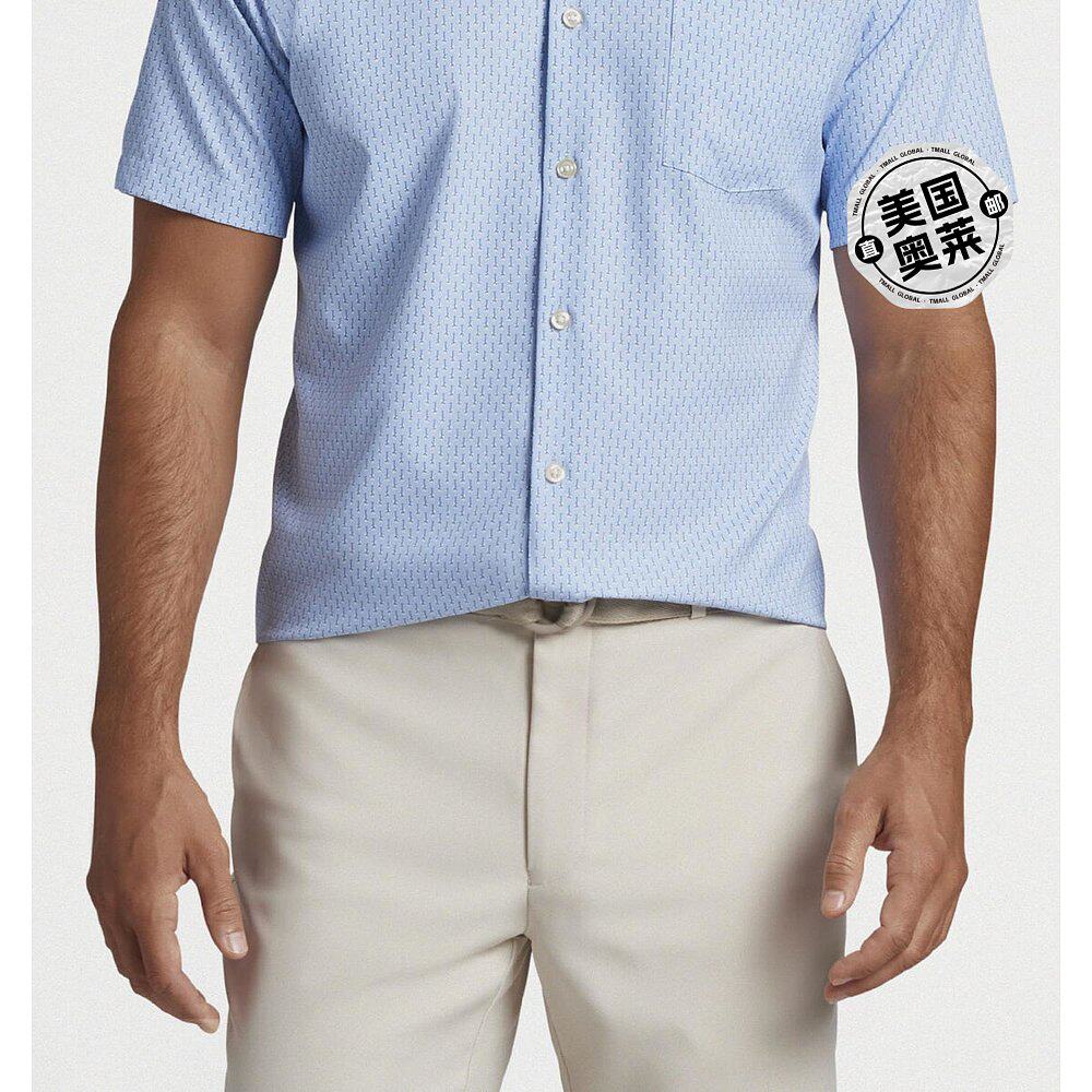 peter millarMen's Riffs Performance Poplin Sport Shirt In Co