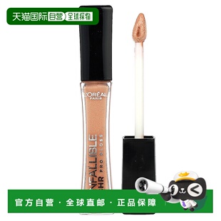 香港直邮欧莱雅,Infallible 8 小时长效丰盈唇釉,405 珊瑚正品