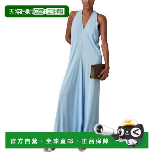 自营Reiss Delia Jersey长裙-蓝色 美国奥莱直发