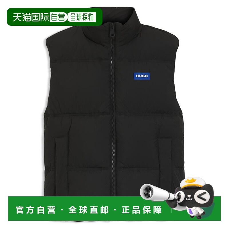 自营hugo bossLogo-label gilet with water-repellent finish -