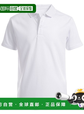 自营 Nautica 男童哈士奇高性能 Polo 衫 (8H-20H) - 白色 美国奥