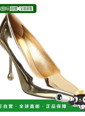 自营 Jimmy Choo Ixia 95皮革泵-黄色高跟鞋 美国直发奥莱