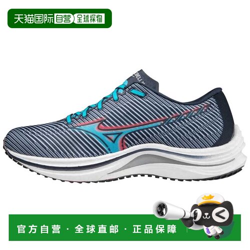 自营Mizuno Wave Rebellion印度墨水/水肺蓝/Cayenne J1GC211728-