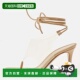 Leather Rossi 自营Gianvito Plexi Beige Pvc Wrap And Thong