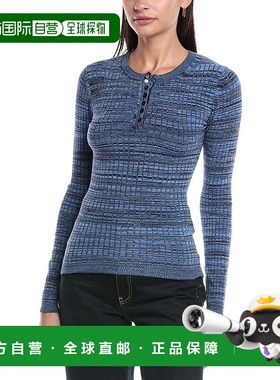自营 Marella Marin毛衣-蓝色 美国奥莱直发针织衫