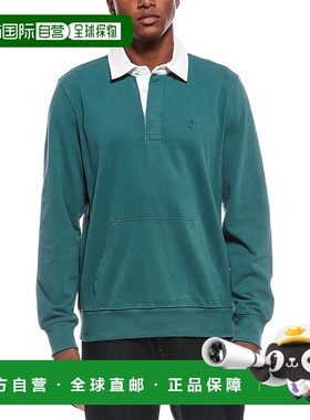 自营 brooks brothers布鲁克斯兄弟针织橄榄球Polo衫-绿色 美国奥