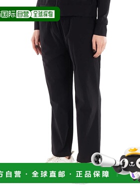 自营 Save The Duck米兰尼龙长裤-黑色 美国奥莱直发休闲裤卫裤