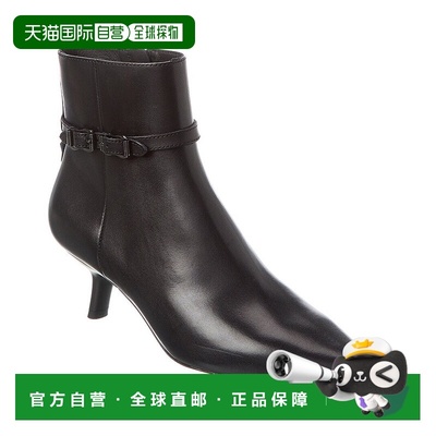 自营 Ash Britney Leather Bootie - Black 美国奥莱直发短靴