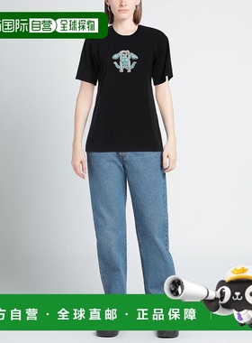 1h可退 【美国直邮】roberto cavalli 女士 上装T恤短袖