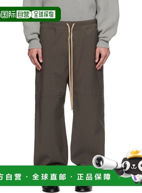 香港直邮潮奢 essentials fear of god 男士 棕色 Split Knee 运