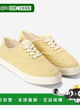 自营Cole Haan GrandPro Harbor W32182运动鞋女式象牙色休闲鞋ZO