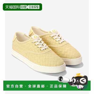自营Cole Haan GrandPro Harbor W32182运动鞋女式象牙色休闲鞋ZO