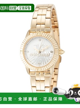 自营Just Cavalli Women's SET 26mm Gold Tone Quartz Watch - g
