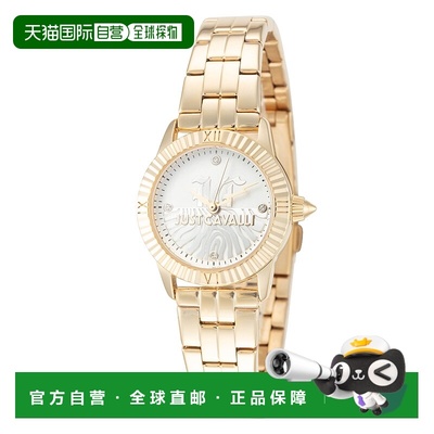 自营Just Cavalli Women's SET 26mm Gold Tone Quartz Watch - g