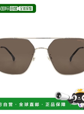 自营Carrera Brown Pilot Unisex Sunglasses CARRERA 1035/GS 0J