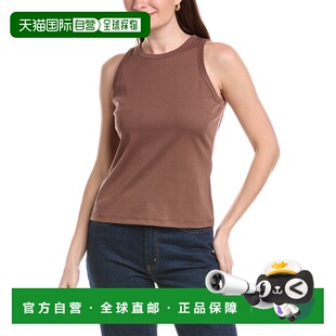 自营Lafayette 148 New York Racerback Tank - brown 美国奥莱直