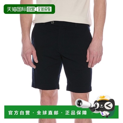 自营 brooks brothers布鲁克斯兄弟Seersucker百慕大短款-蓝色 美