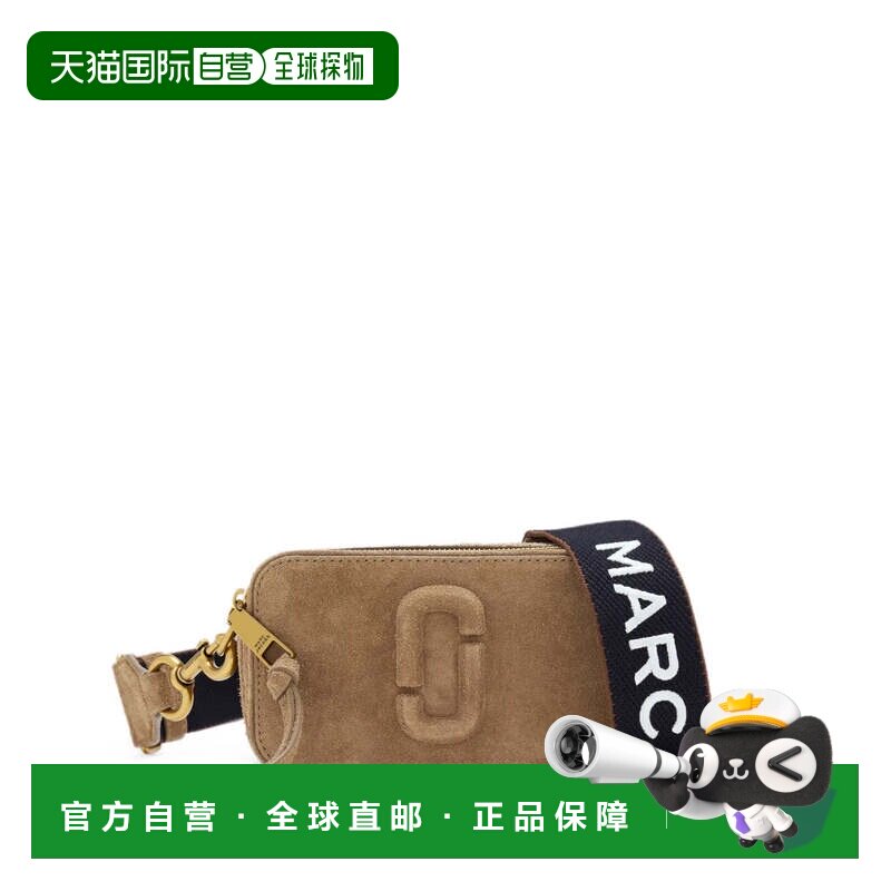 美国直邮MARC JACOBS-女款毛茸茸的绒面革覆盖快照包图片