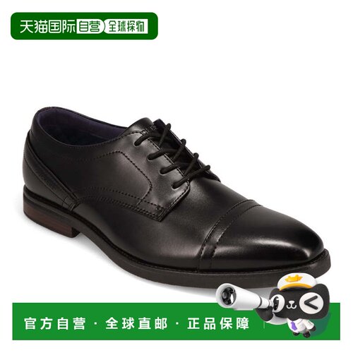 自营Dockers Mens地板连衣裙牛津鞋-黑色 美国奥莱直发男鞋