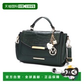 collectionSylvie女式 自营mia 单肩包 Mia olive 美国奥莱直