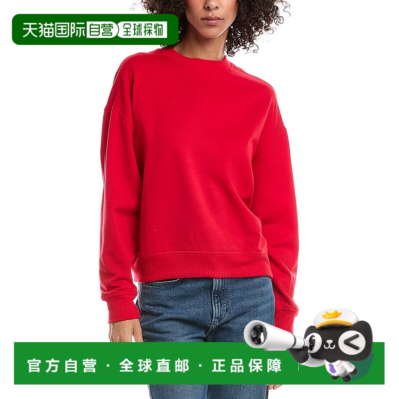 自营Splendid Tia Supersoft Sweatshirt - red 美国奥莱直发