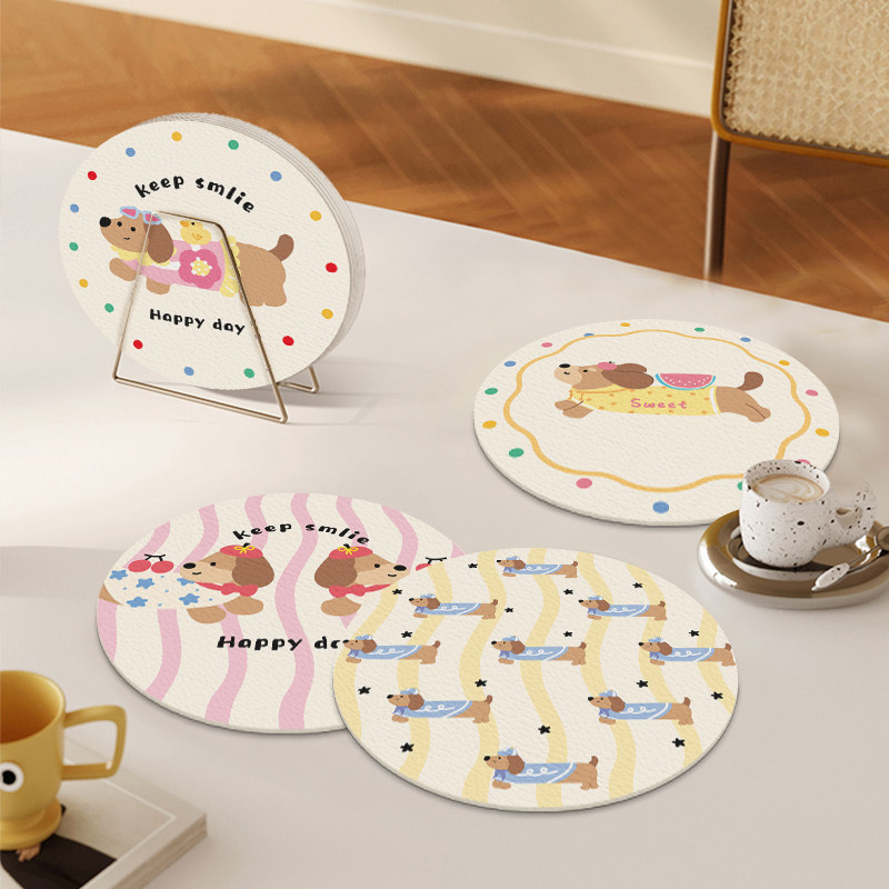 卡通餐桌隔热垫子防烫杯垫家用软硅藻泥吸水速干加厚餐垫锅垫碗垫,居家布艺,餐垫,淘宝优惠券,粉丝福利购,淘宝优惠卷